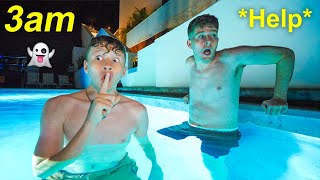 SNEAKING INTO MY POOL AT 3AM ON A SCHOOL NIGHT **Again**