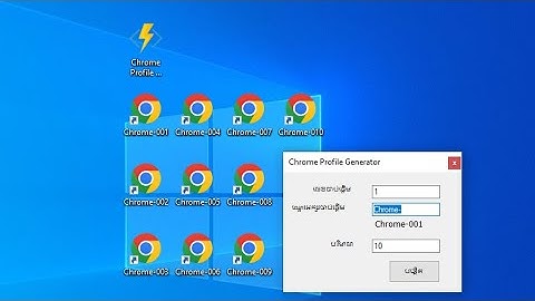 How To Create Chrome Profile Shortcut Multiple With One Click Free Download Chrome Profile Generator