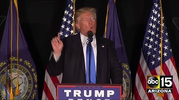 RACISTS?! Donald Trump addresses potential Hillary Clinton remarks tonight!!! New Hampshire