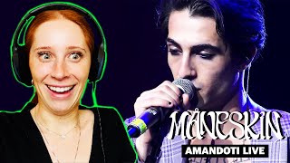 REACTING TO MÅNESKIN AMANDOTI // ESC 2021 WINNERS