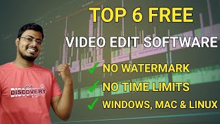 Top 6 Free Video Editing Software In 2022 | No Watermark | For Windows,Mac & Linux | Bangla screenshot 2