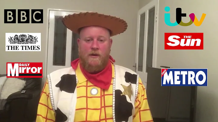 Fancy Dress For  NHS - Jon Matson The Postman Mess...