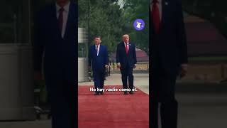 Los elogios de Trump al presidente chino #trump #xijinping #china #eeuu #inteligencia #personalidad