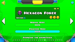 Geometry Dash - "Hexagon Force" Complete 100% {All Coins} / Immortal Reaper