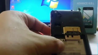 ✅ Como insertar DUAL SIM y MICRO SD en  BLU Advance 4.0 L / BLU Advance 4.0 L2