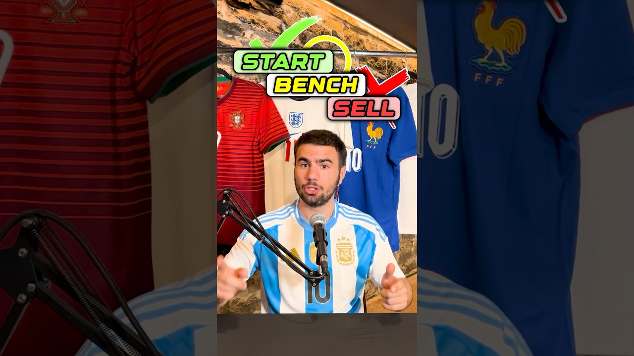 START BENCH OR SELL: Musiala, Bellingham, Yamal 🔥🤯 #football #soccer #euro2024