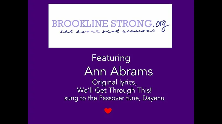 Brookline Strong - Ann Abrams