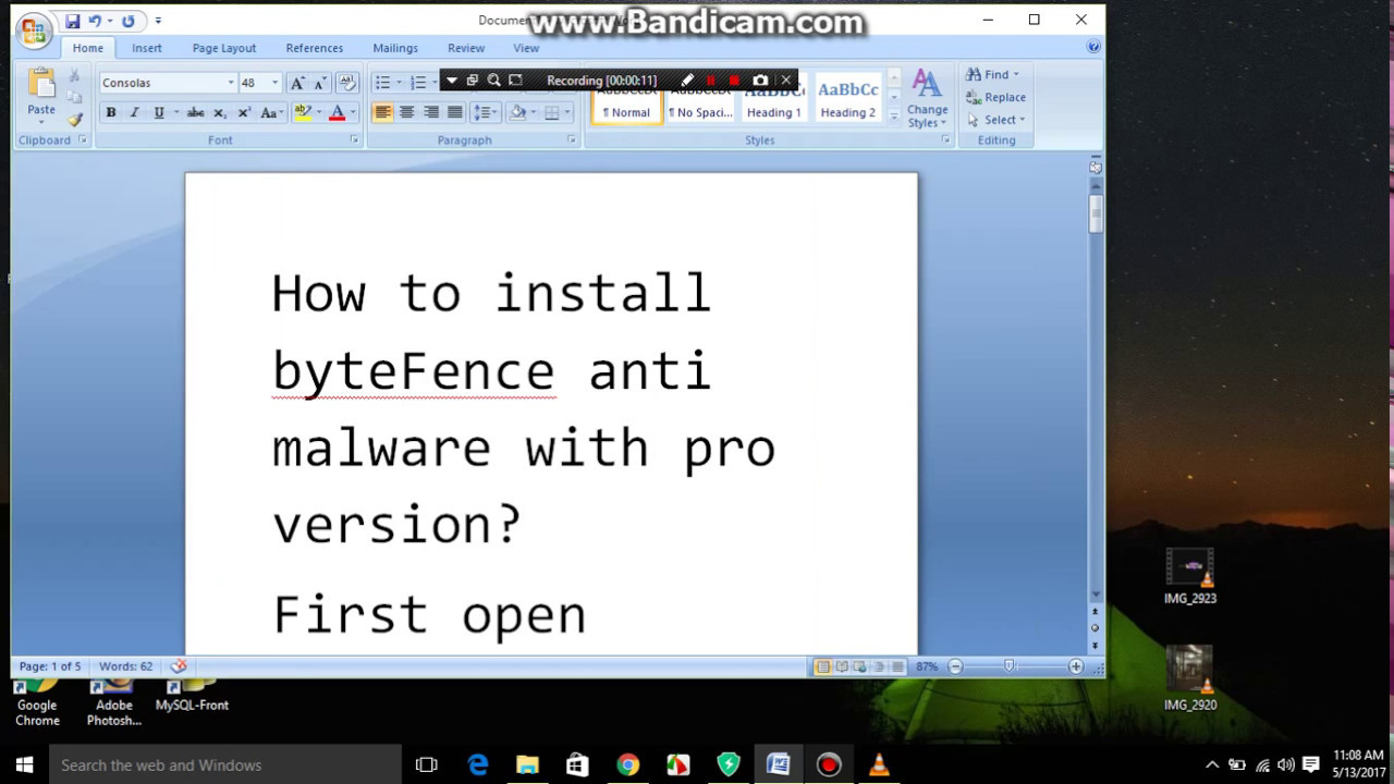 License Key For Bytefence Anti Malware Youtube