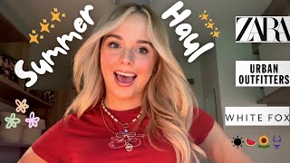 HUGE £500 Summer Haul & Inspo | TRY ON Clothing Haul