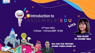 Introduction to Assemblr EDU with Anita Yustisia