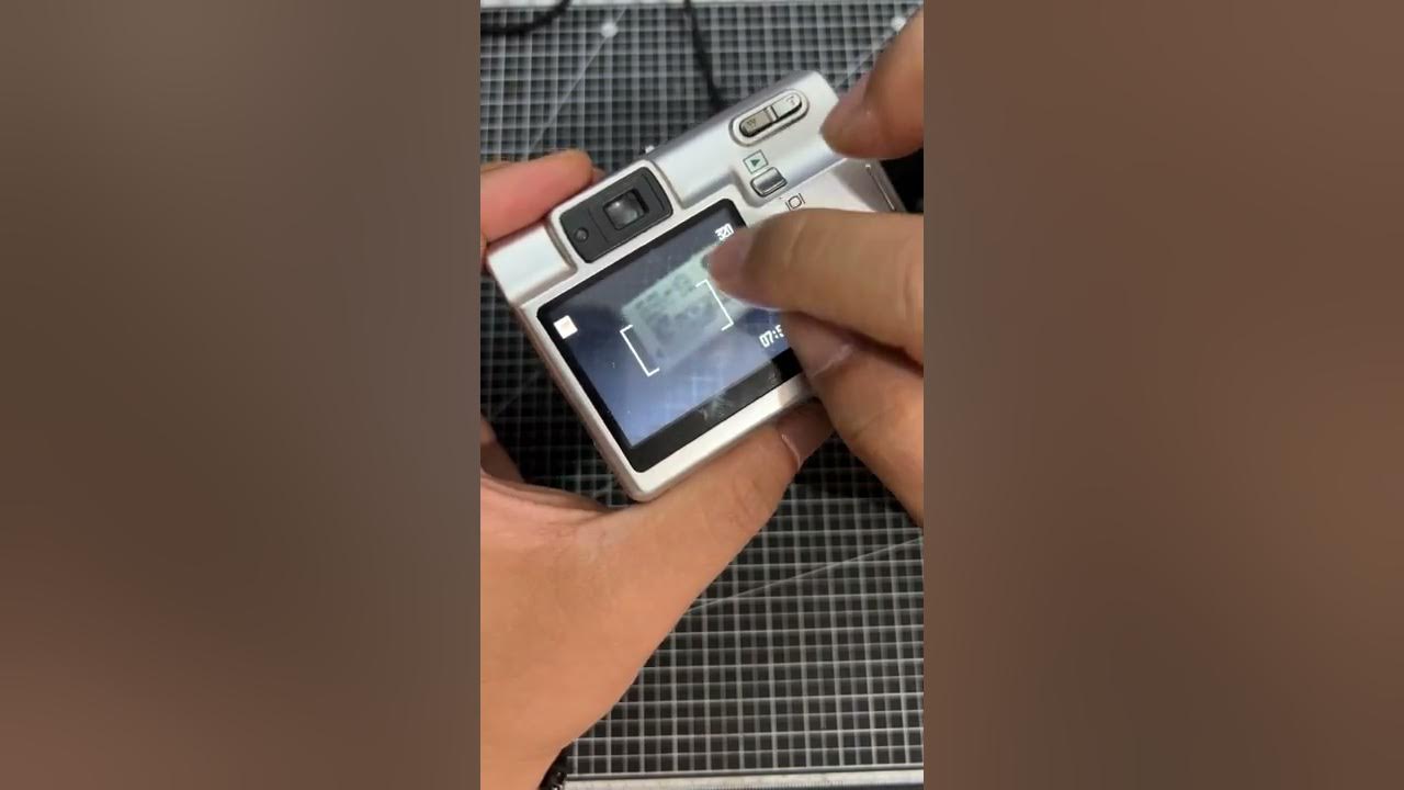 2004 konica minolta dimage x50 digital camera YouTube