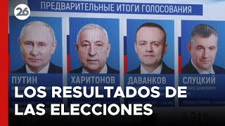 RUSIA | Los resultados de las elecciones que le dieron el triunfo a Putin