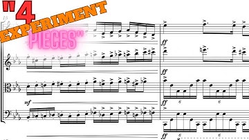 4 Experimental Pieces - original for string quartet