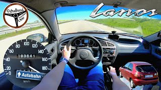 1999 Daewoo Lanos 1.5 16V | V-MAX. RACEBOX 0-100 km/h. Próba autostradowa.