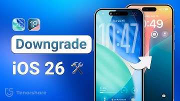 How to Downgrade iOS 26 to iOS 18.5? Full Guide & No Data Loss! - iOS 26 Public Beta
