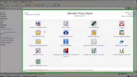 configuracion de squid con webmin