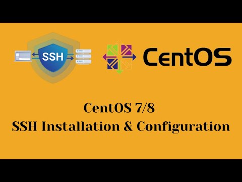 CentOS 7/8 SSH Installation & Configuration | IP CORE NETWORKS