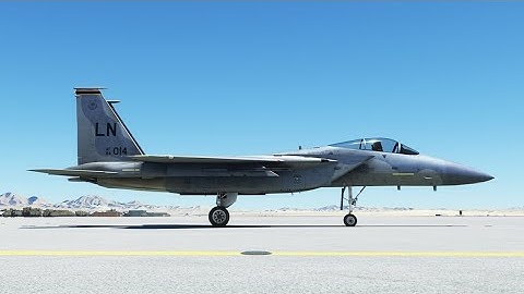 First look at the DC Designs F-15C in Microsoft Flight Simulator (and a comparison to DCS)