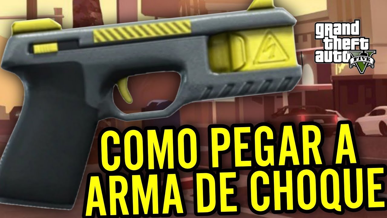 COMO ACHAR ARMA DE CHOQUE NO GTA 5 