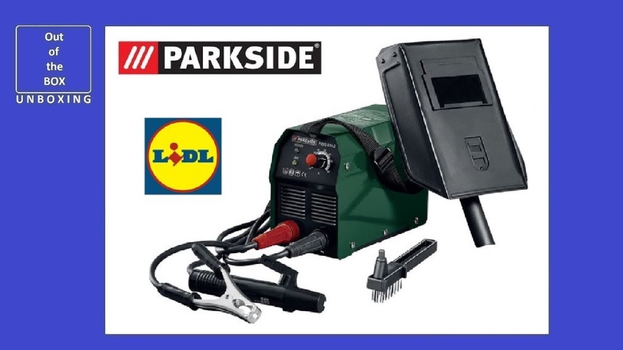 Parkside Inverter Welder PISG 80 A2 (Lidl 20-80 A 68 volts 3 kg) - YouTube