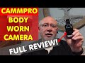 CamPro Body Warn Camera C3 BWC Full Review - Body Warn Cameras for Private Investigators