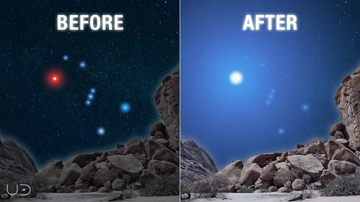 The Night Sky When BETELGEUSE Goes SUPERNOVA