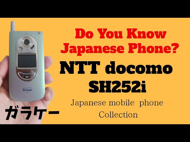 Japanese Cell Phone Collection | NTT docomo mova D251iS MITSUBISHI