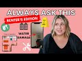 QUESTIONS TO ASK WHEN RENTING AN APARTMENT | apartment renting tips