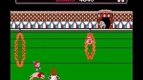 Circus Charlie (NES / Nintendo) - Vizzed.com Play