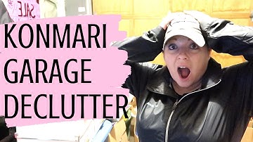 KONMARI GARAGE DECLUTTER ~ 2019 (Clean With Me)