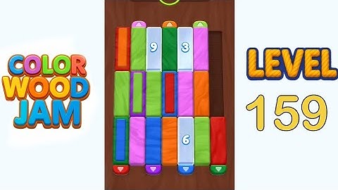 Color Wood Jam Level 159 Walkthrough Solution