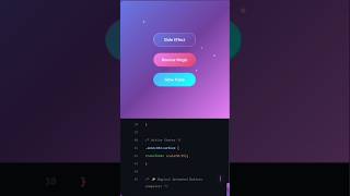 Create Amazing Button Hover Effects with HTML & CSS 🔥 #Shorts