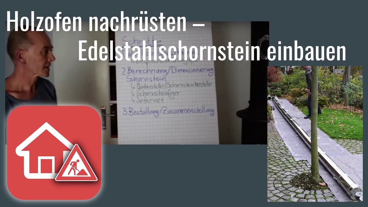 Update Schornstein sanieren / Edelstahlschornstein einbauen - Heimwerker SPEZIAL