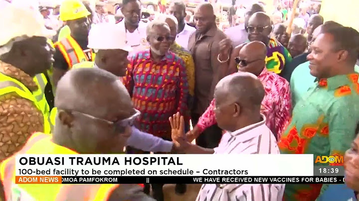 Obuasi Trauma Hospital: 100-bed facility to be completed on schedule – Contractors (2-11-22)
