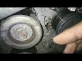 Toyota Sienna 3.5 Idler pulley noise diagnosis and replacement 2GR-FE