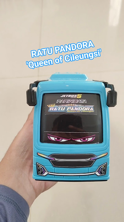 Miniatur Bus Telolet Basuri 'RATU PANDORA 'Queen of Cileungsi'' #short #shorts