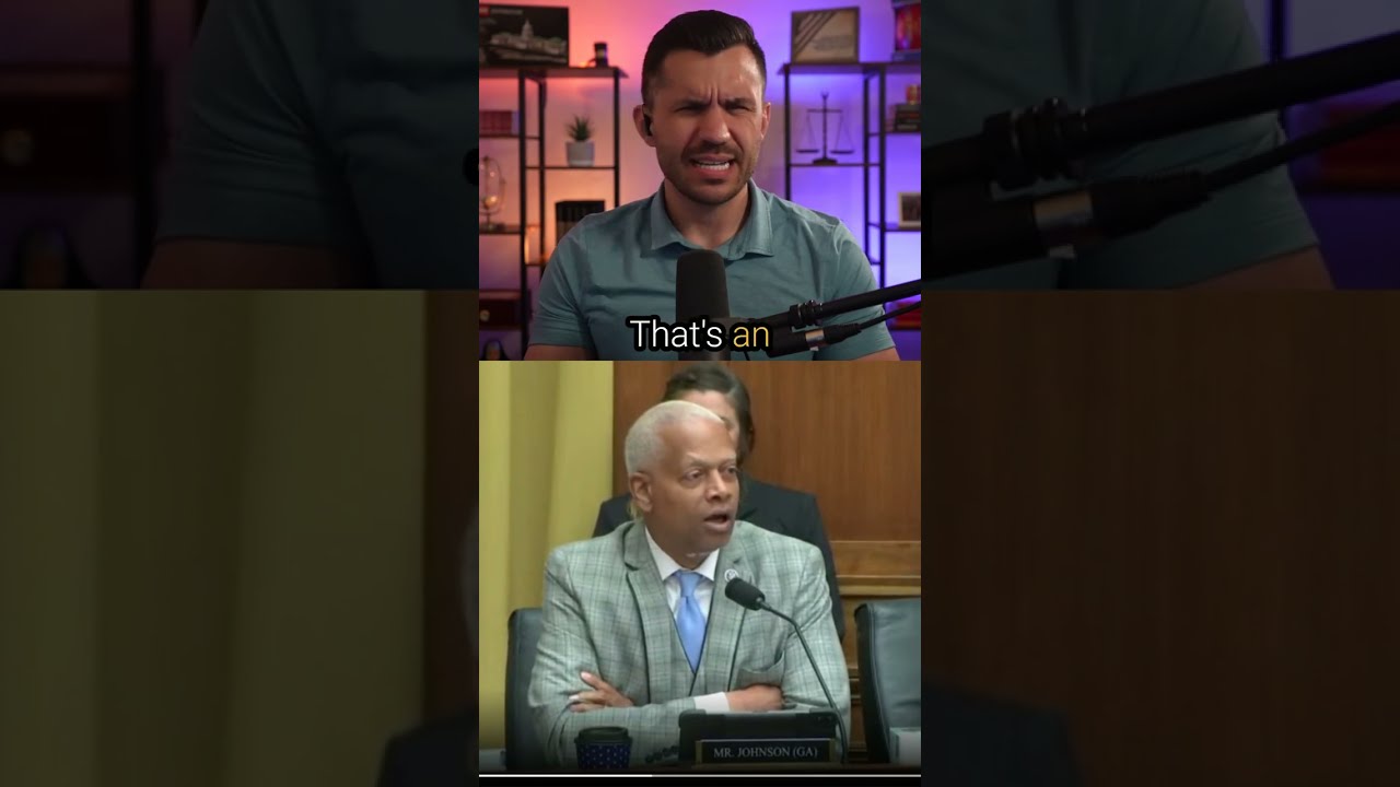 CONCERNED Parents Are NOW Labelled Insurrectionist Said Rep Hank Johnson Shorts