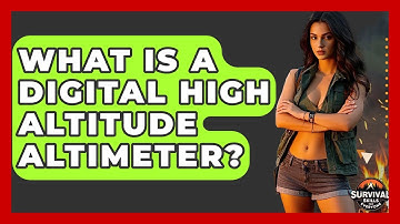 What Is A Digital High Altitude Altimeter? - Survival Skills for Everyone
