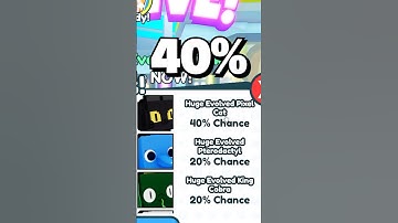 Hatching Huge Evolved 😱🔥 #petsimulatorxroblox