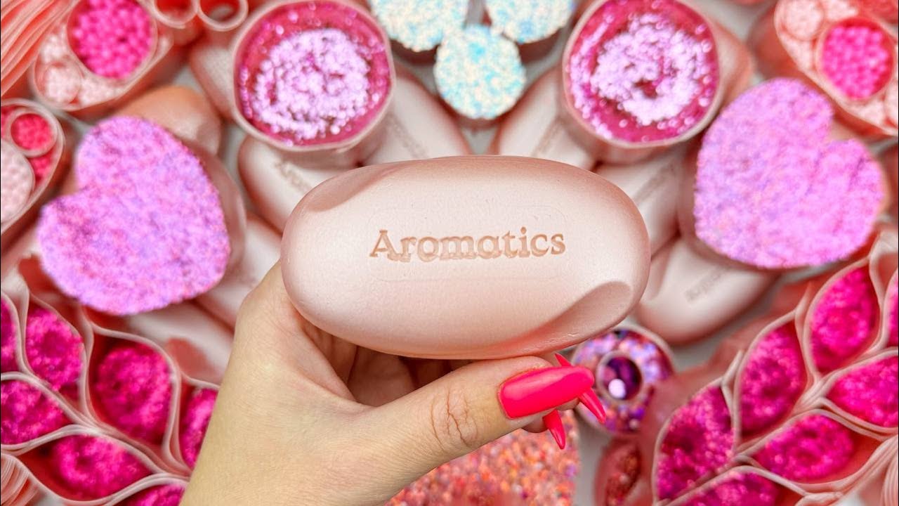 Calming ASMR for Anxiety Relief: Gentle Soap Breaking, Glitter&Foam Crushing, and Relaxing Sounds