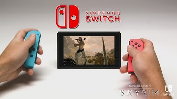 Skyrim Nintendo Switch Trailer! Amiibo Functionality, Motion Controls, & More!