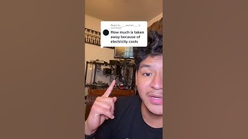 Electricity costs for gpu miner ⚡️ #bitcoinmining #cryptomining #bitcoin #crypto #shorts