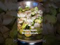 Honey Garlic Brussel Sprouts!  #food #cooking #foodie