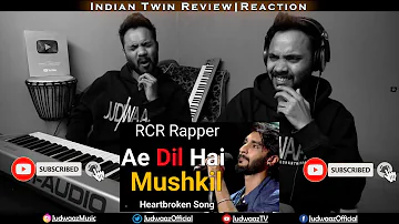 RCR RAPPER | AE DIL HAI MUSHKIL | MTV Hustle LIVE STAGE SHOW | JUDWAAZ