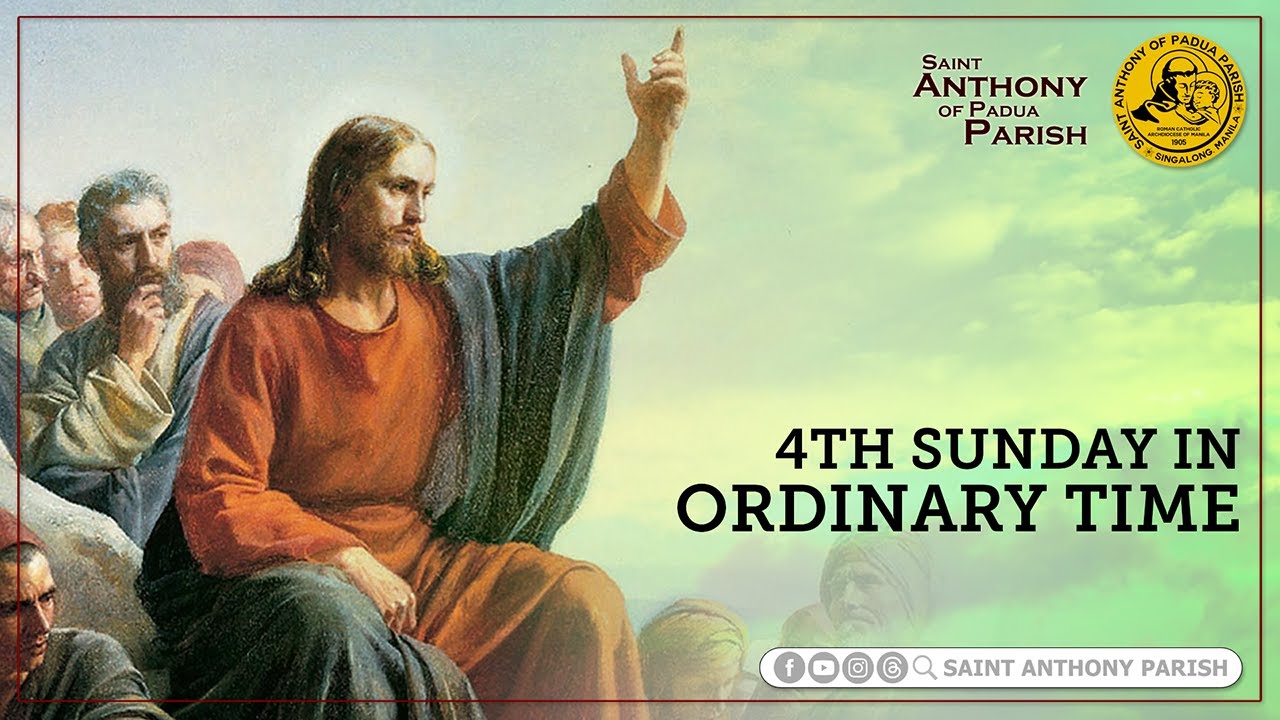 Fourth Sunday in Ordinary Time 530 PM Holy Mass January 28, 2024