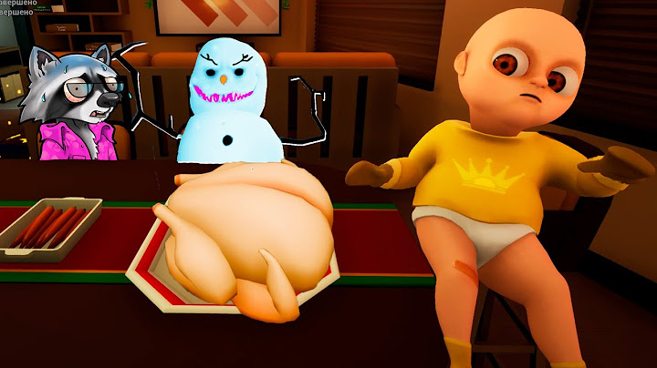 🎁 СУМАСШЕДШИЙ РЕБЁНОК в ЖЁЛТОМ или НОВЫЙ ГОД с ЛЫСЫМ🎄Baby in Yellow ЕНОТИК СТИВ