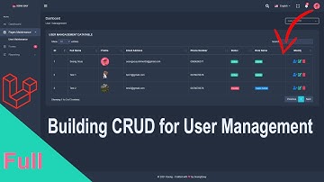 Laravel 8.X CRUD User Management Example | Dashboard V14