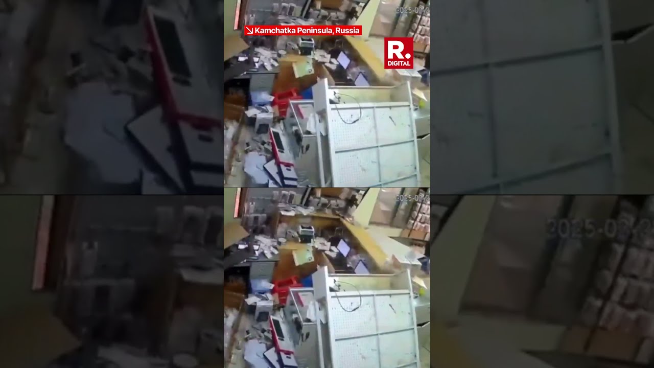 Buildings Shake Sirens Sound After 8 7 Earthquake Hits Russia