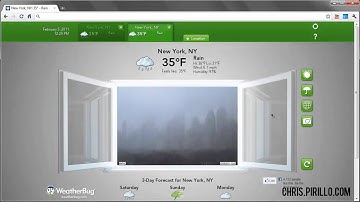WeatherBug Chrome Extension robmWr0xf5c