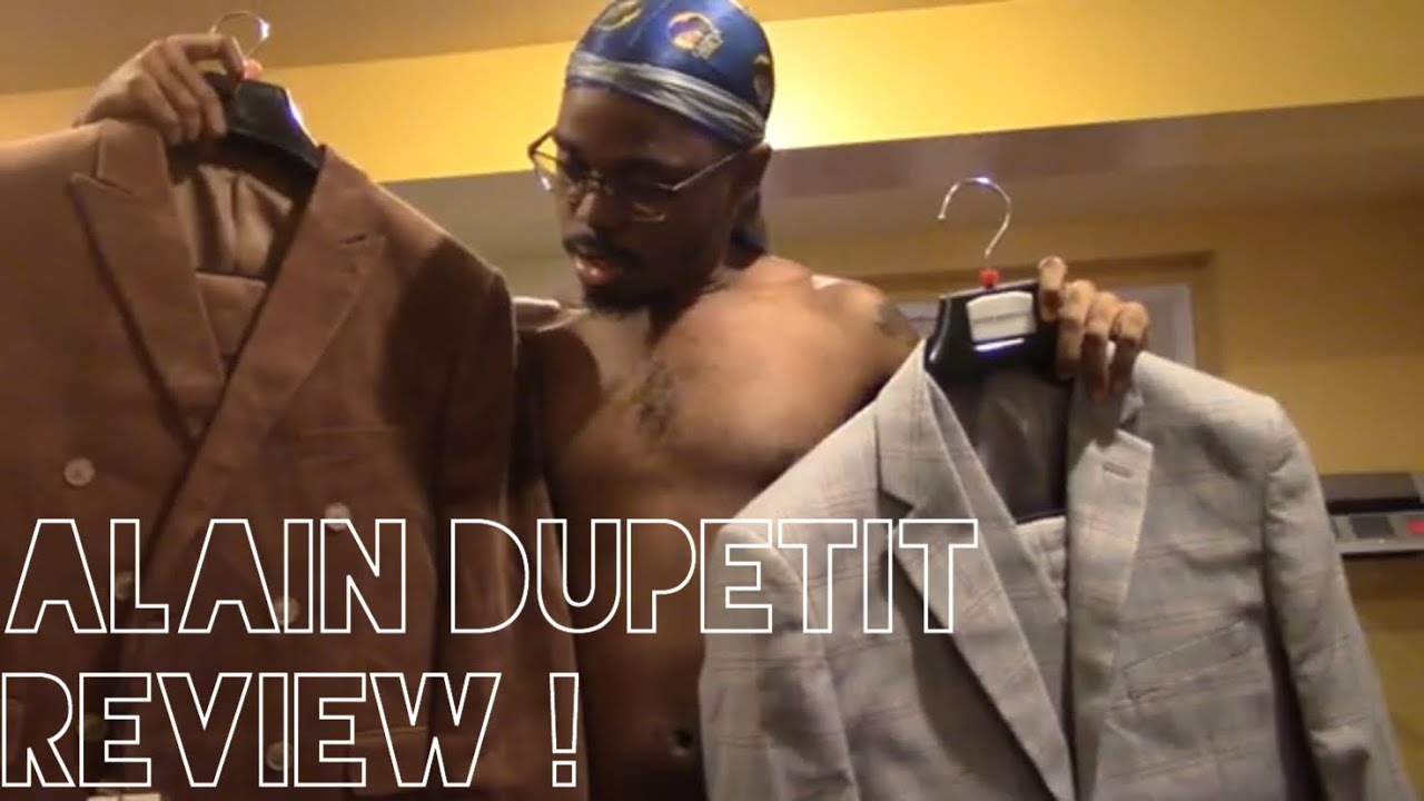 Alain Dupetit Review! *2 Suits* - YouTube